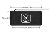 15W Anti-Slip Wireless Car Charging Pad