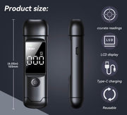 Digital Breathalyzer with LCD Display