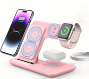 3 in 1 Folding Wireless Charging Station