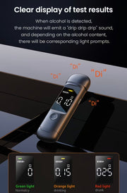 Digital Breathalyzer with LCD Display