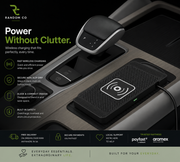 15W Anti-Slip Wireless Car Charging Pad