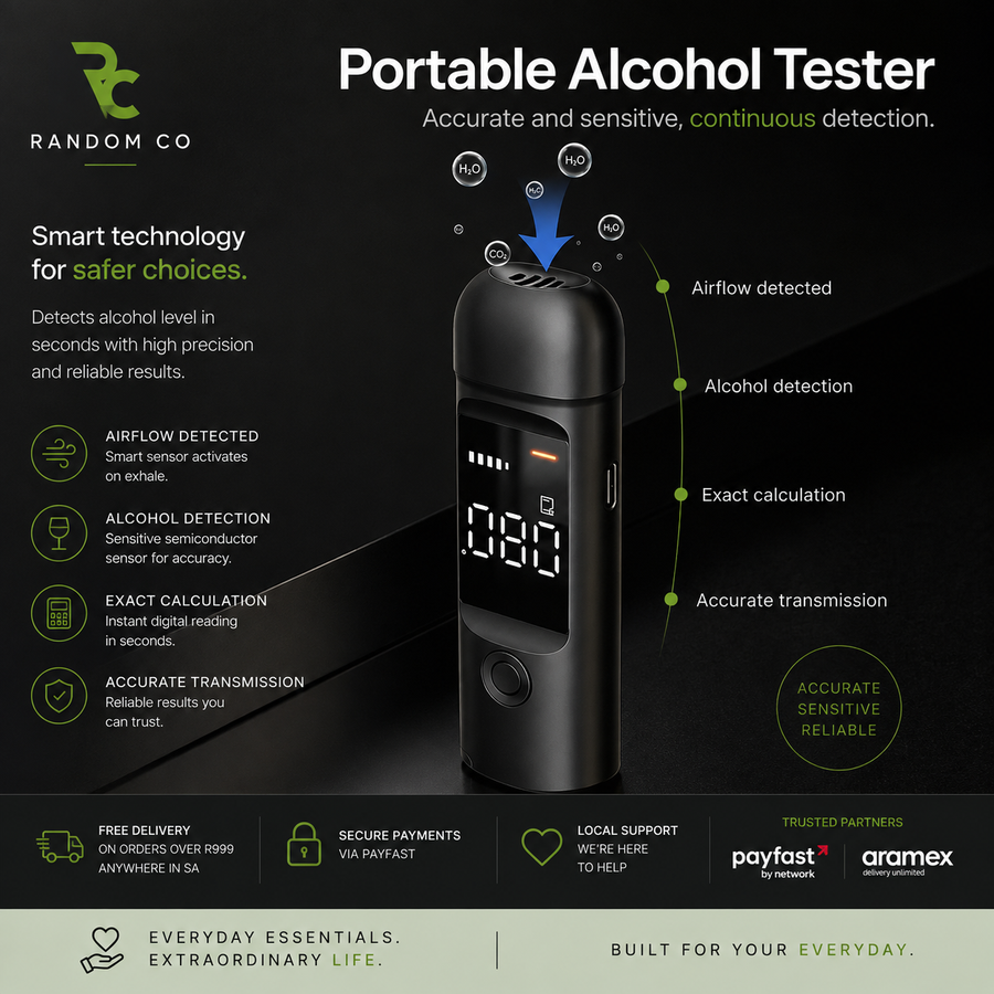 Digital Breathalyzer with LCD Display