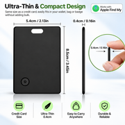 Ultra-Thin Smart Wallet Tracker Card | Works with Apple Find My