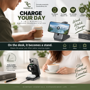 3-in-1 Magnetic Wireless Charging Station