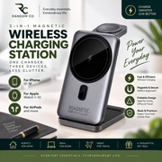 3-in-1 Magnetic Wireless Charging Station