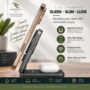 3-in-1 Magnetic Wireless Charging Station
