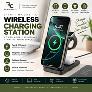 3-in-1 Magnetic Wireless Charging Station