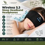 Wireless 3-in-1 Sleep Headband Headphones