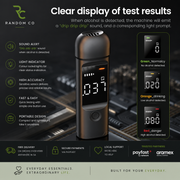 Digital Breathalyzer with LCD Display