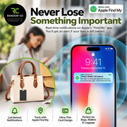 Ultra-Thin Smart Wallet Tracker Card | Works with Apple Find My