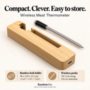 Smart Wireless Meat Thermometer with App & Signal Booster | Braai, Oven & Grill