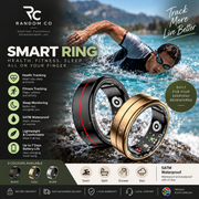 Smart Health & Fitness Ring | Sleep, Heart Rate & Activity Tracker | 5ATM Waterproof