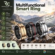 Smart Health & Fitness Ring | Sleep, Heart Rate & Activity Tracker | 5ATM Waterproof